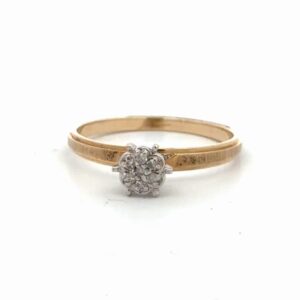 10K Lady's Diamond Estate Ring 5863