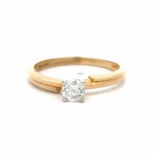 Estate Lady's Solitare Diamond Ring 7407