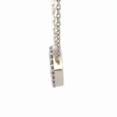 Sapphire & Diamond Eye Lady's Estate Pendant 077211 - Image 2