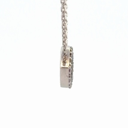 Sapphire & Diamond Eye Lady's Estate Pendant 077211 - Image 4
