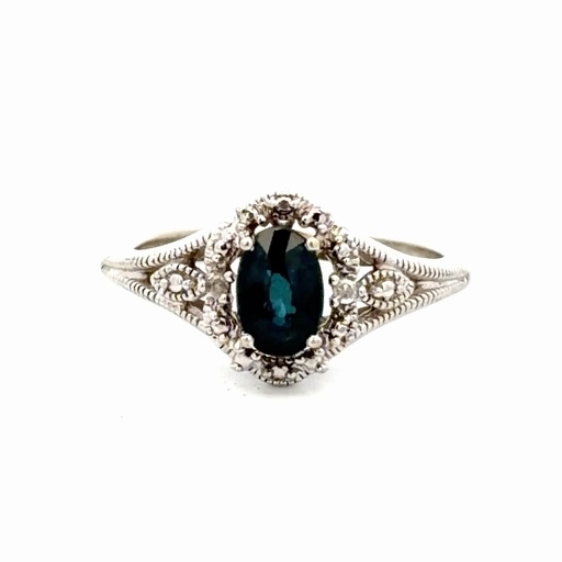 Lady's Antique Sapphire Estate Ring 077215