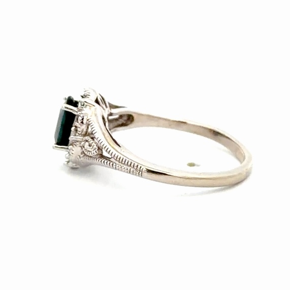 Lady's Antique Sapphire Estate Ring 077215 - Image 2