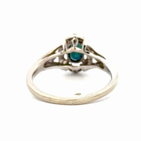 Lady's Antique Sapphire Estate Ring 077215 - Image 3