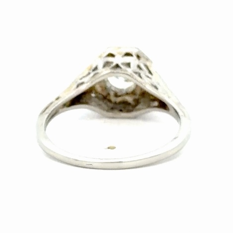 Antique Diamond & Sapphire Lady's Estate Ring 077217 - Image 3