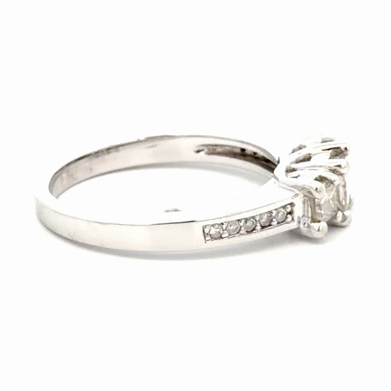Lady's Diamond Estate Ring 077218 - Image 4