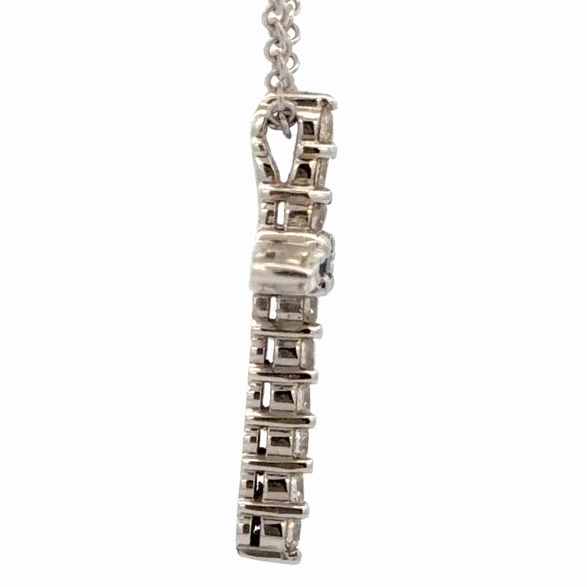 Diamond & Sapphire Lady's Cross Estate Pendant 077225 - Image 4