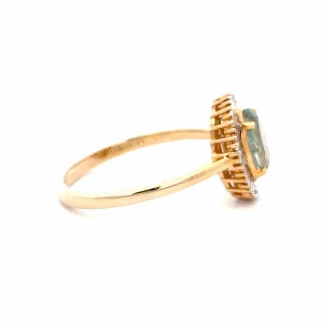 Chrysoberyl & Diamond Ladies Estate Ring 077301 - Image 4