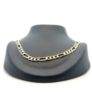 14K 5.65mm Figaro Estate 21" Chain078340