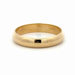 Men's 4.15mm 18K Wedding Estate Band 078343