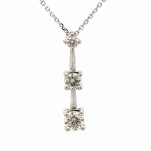 Lady's 14K Diamond Estate Pendant 078345