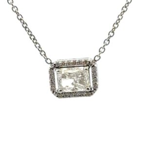 Diamond Lady's Estate Pendant 078346