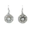 18K & Diamond Lady's Lever Back Earrings 078347