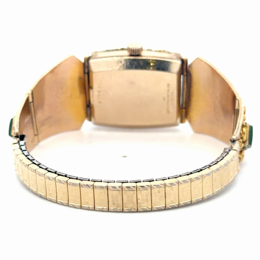 Bulova Accutron Gold Nugget & Gold Coin Mid-Sized Estate Watch 078354 - Image 3