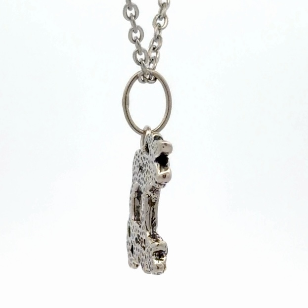 Moose Sterling Silver & Gold Nugget Pendant NTT018 - Image 4