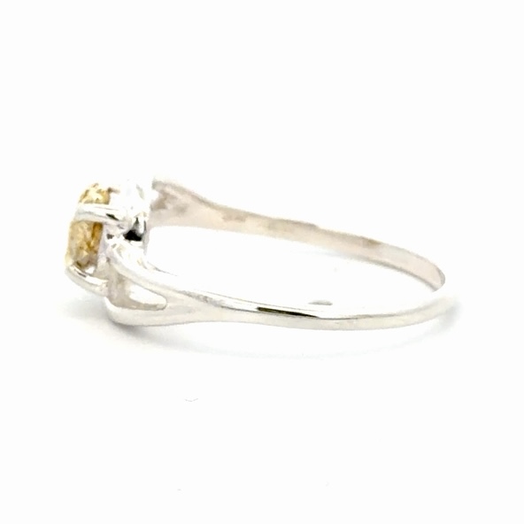 Lady's Gold Nugget & Sterling Silver Ring RL696NSS - Image 2