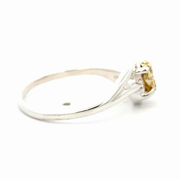 Lady's Gold Nugget & Sterling Silver Ring RL696NSS - Image 4