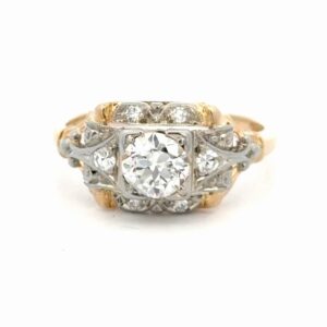 Antique Ladies Diamond Estate Ring 077258