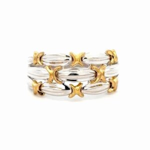 Two-Tone Barbed Wire Band 077320