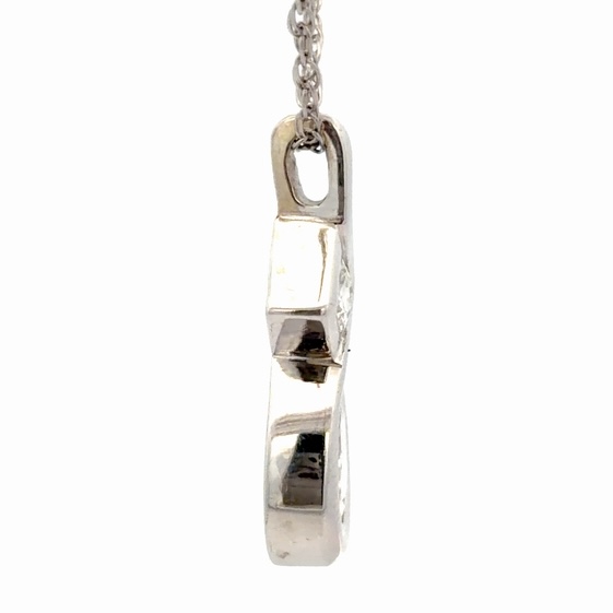 1.14ct Diamond Estate Pendant 078179 - Image 4