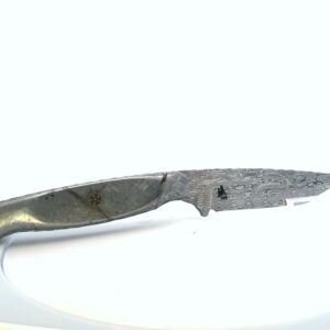 Semper Sharp Outdoorsman Meteorite & Stainless Steel Damascus Knife 8058