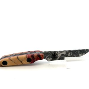 Semper Sharp Puffin Red White & Blue Liner & Mammoth Ivory Knife 8223