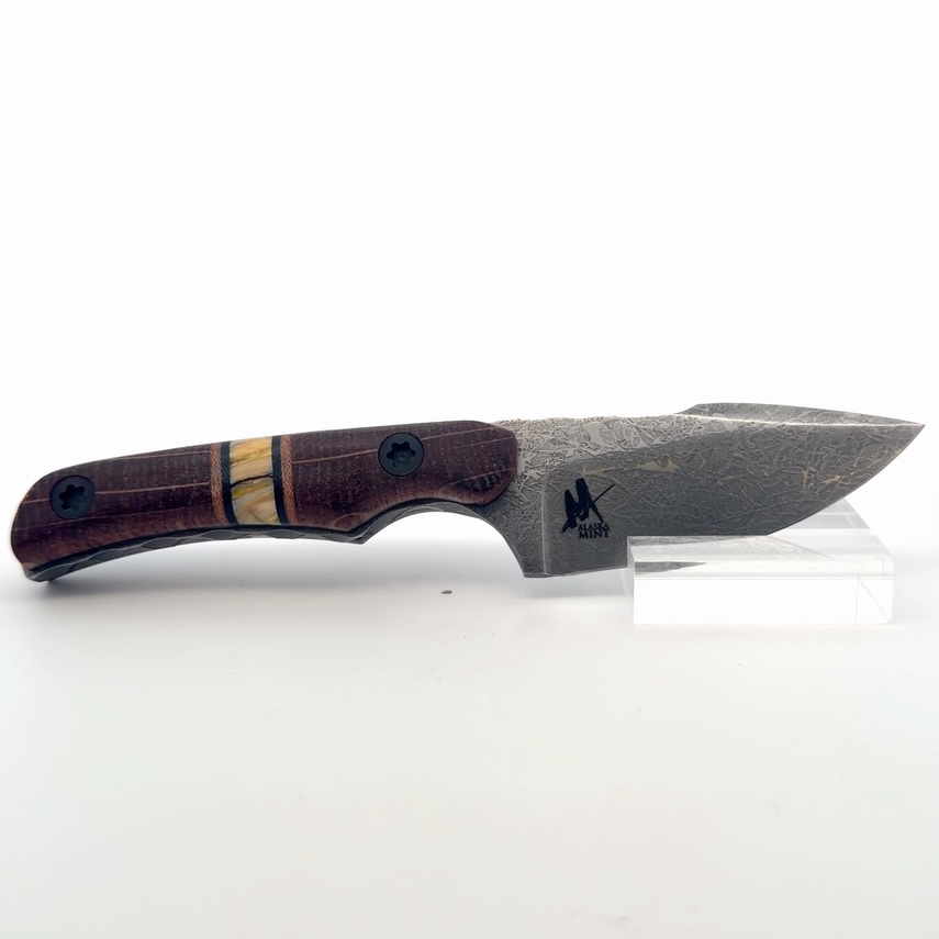 The Piglet Danish Oak & Mammoth Molar Knife 8224