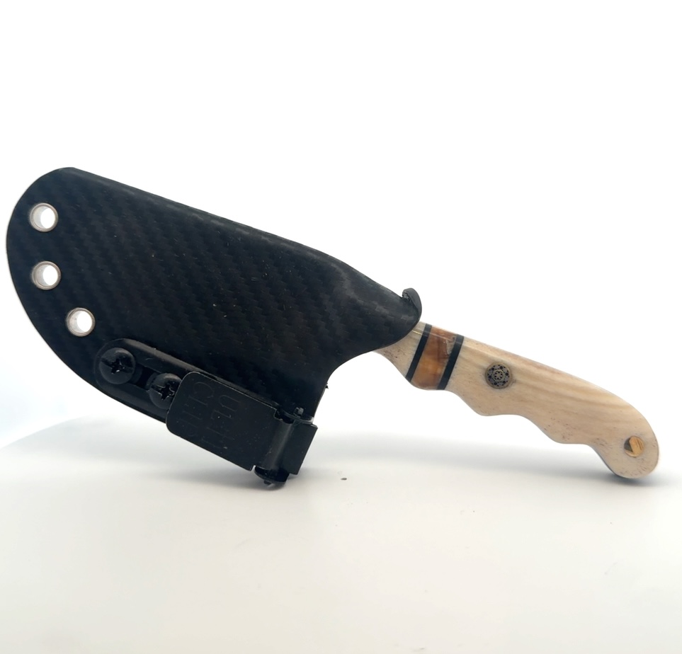 Semper Sharp Waterfowler Moose Antler & Mammoth Molar Knife 8227 - Image 2