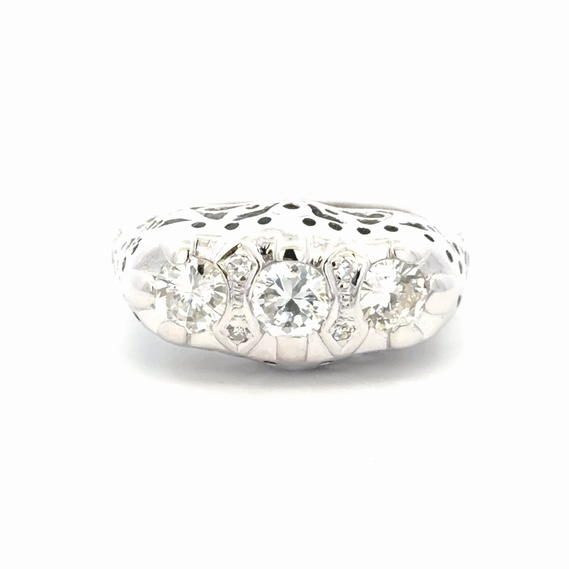 Ladies Diamond Estate Ring 077349