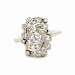 Ladies Diamond Estate Ring 077361