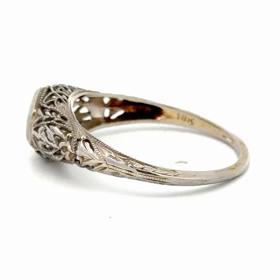 Diamond Ladies Vintage Estate Ring 077385 - Image 2