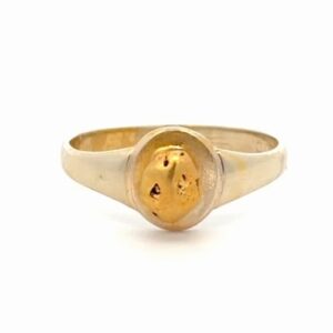 Ladies Estate Gold Nugget Ring 078385
