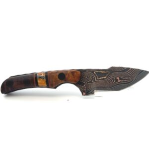Semper Sharp Piglet Birch Burl & Mammoth Molar Knife 8062