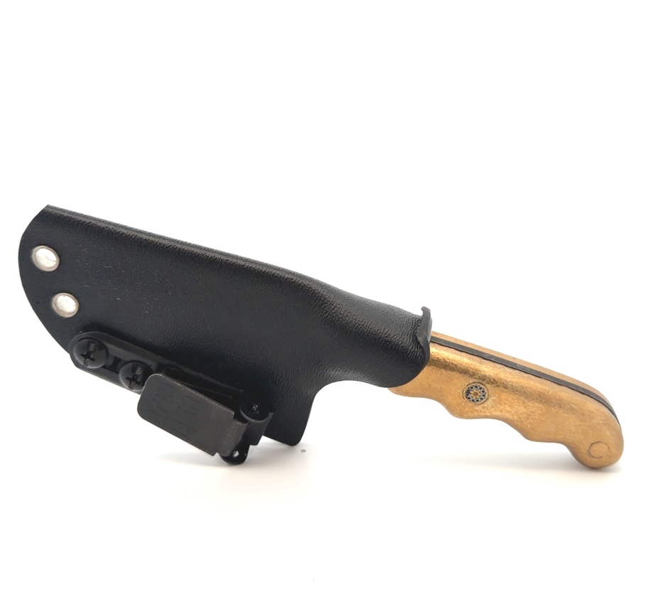 Semper Sharp Waterfowler Brass Knife 8221 - Image 2