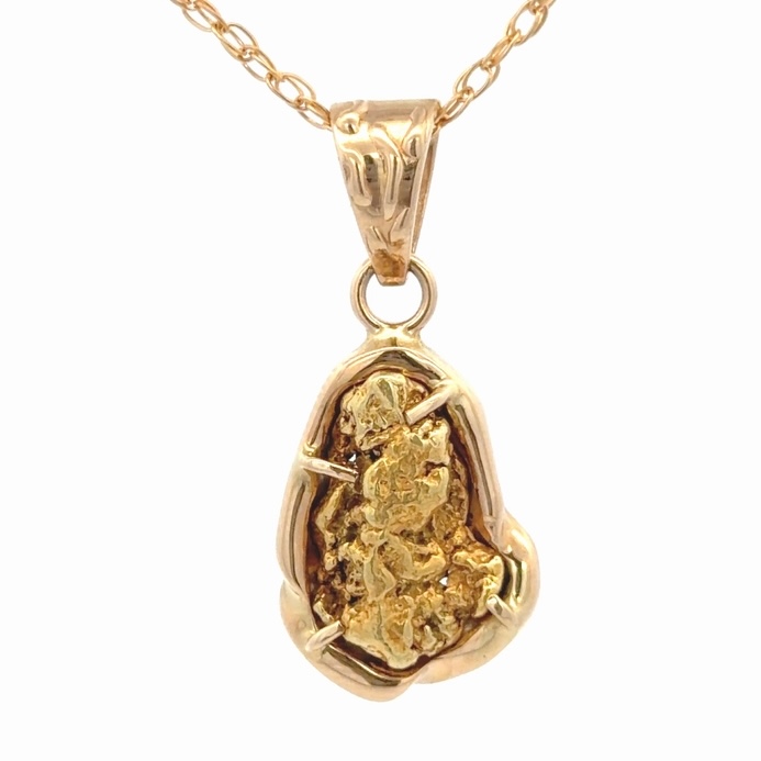 6.4 Gram Nugget Pendant PCAGE#41