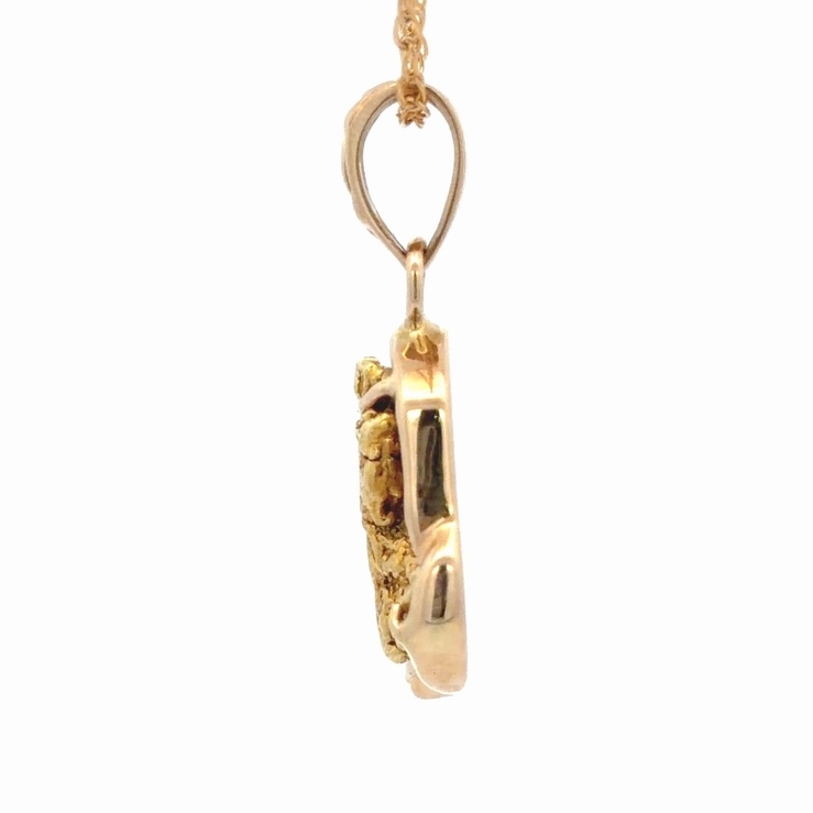 6.4 Gram Nugget Pendant PCAGE#41 - Image 2