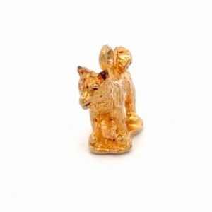 14K Husky Estate Charm 078393