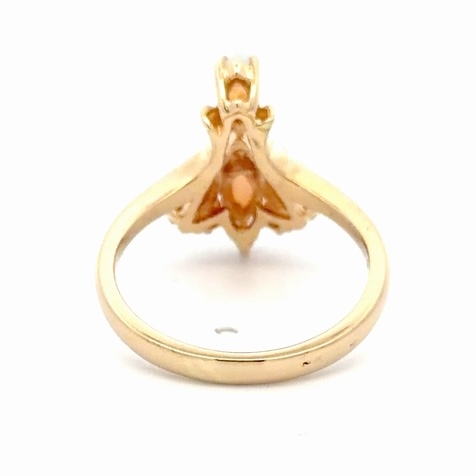 Opal & Diamond Estate Ladies Ring 078396 - Image 3