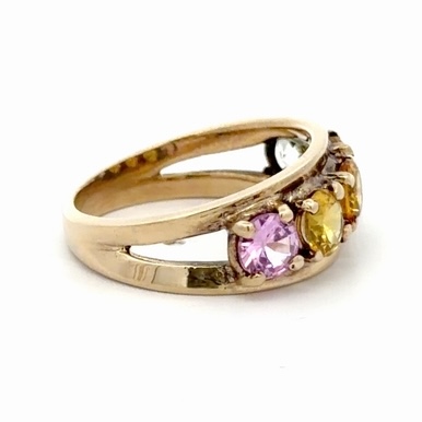 Synthetic Gems Ladies Estate Ring 078408 - Image 4