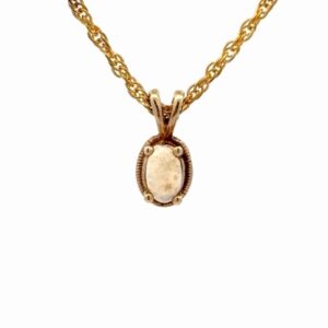 Ladies Estate Opal Pendant 078439