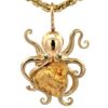 Large 18k & Nugget "Golden Guardian" Pendant